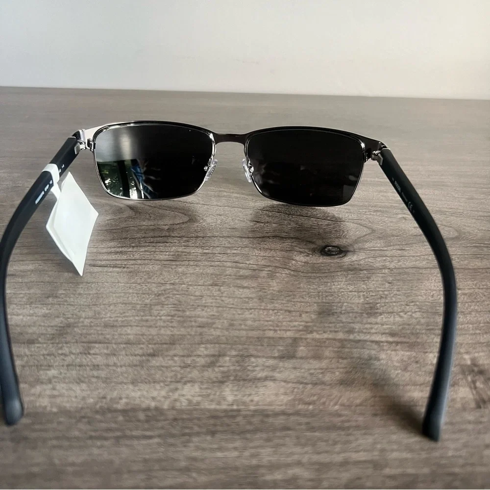 Fossil Men's FOSSIL 3000PS Matte Black Y2 Gray Polarized Sunglasses SKU#J24102